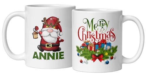 Custom Fireplace Coffee Cup Gifts Personalized Christmas Design Ceramic Mugs with Name And Photo Customized Xmas Cups Gifts for Holiday All Family Gathering Tea Cup White Coffee Mug 11oz