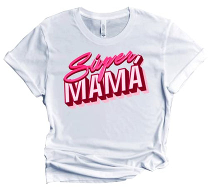 Mother's Day Shirt Mommy T-shirt Matching Tees Mothersday Mom Tee Super Mom Mama