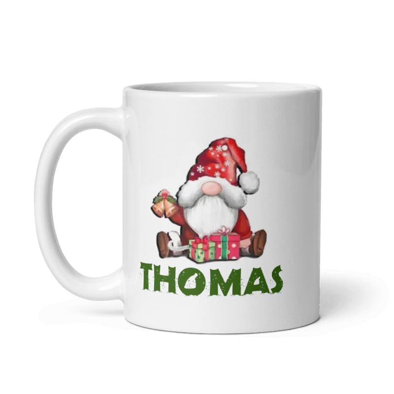 Custom Fireplace Coffee Cup Gifts Personalized Christmas Design Ceramic Mugs with Name And Photo Customized Xmas Cups Gifts for Holiday All Family Gathering Tea Cup White Coffee Mug 11oz