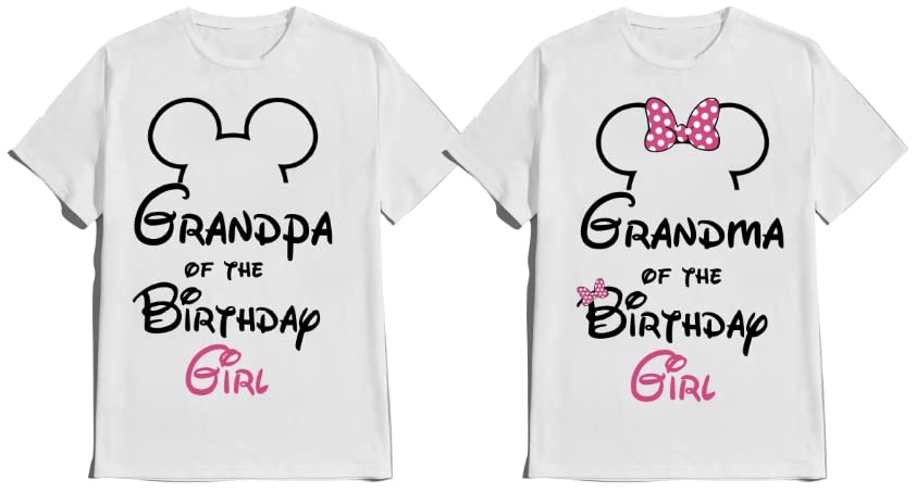 Matching Family Birthday Girl Mouse Tees Customize Shirts