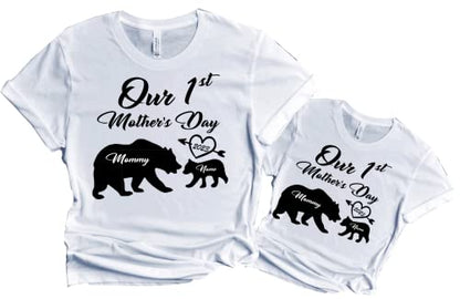 Mother's Day Shirt T-shirt Matching Mommy Tees Super Mom Mothersday Mom Tee Mama