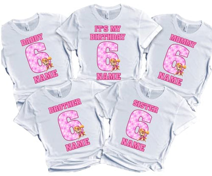 Birthday Boy Shirt Family Matching Shirts Dogs