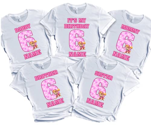 Birthday Boy Shirt Family Matching Shirts Dogs