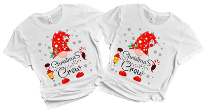 Christmas Matching Shirts For All The Family Custom Gift Holidays Christmas Eve White Tshirt All Sizes Kids And Adults Personalized Customize Name Shirt