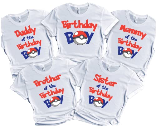 Birthday Boy Shirt Matching Family Custom Tees