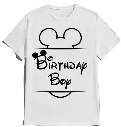 Birthday Boy Girl Friends Matching Mouse Family Tees Custom Shirts Party Squad