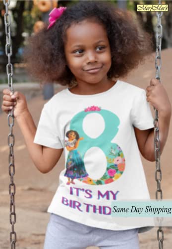 Encanto Birthday Girl Shirt Family Matching Custom Tees