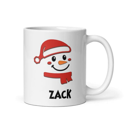 Custom Fireplace Coffee Mug Cup Gifts Personalized Christmas Design Ceramic Mugs with Name And Photo Customized Xmas Cups Gifts for Holiday All Family Gathering Tea Cup White Coffee Mug 11oz