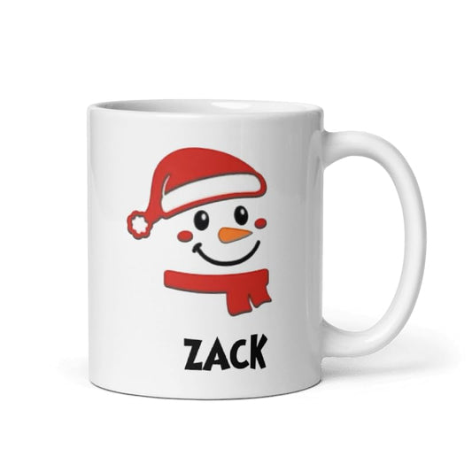 Personalized Christmas Coffee Mug 27 – Custom Name Photo Holiday Ceramic Mugs 11oz