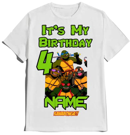 Birthday Shirt Birthday Boy Shirt Matching Family Custom T-shirts Kids Party