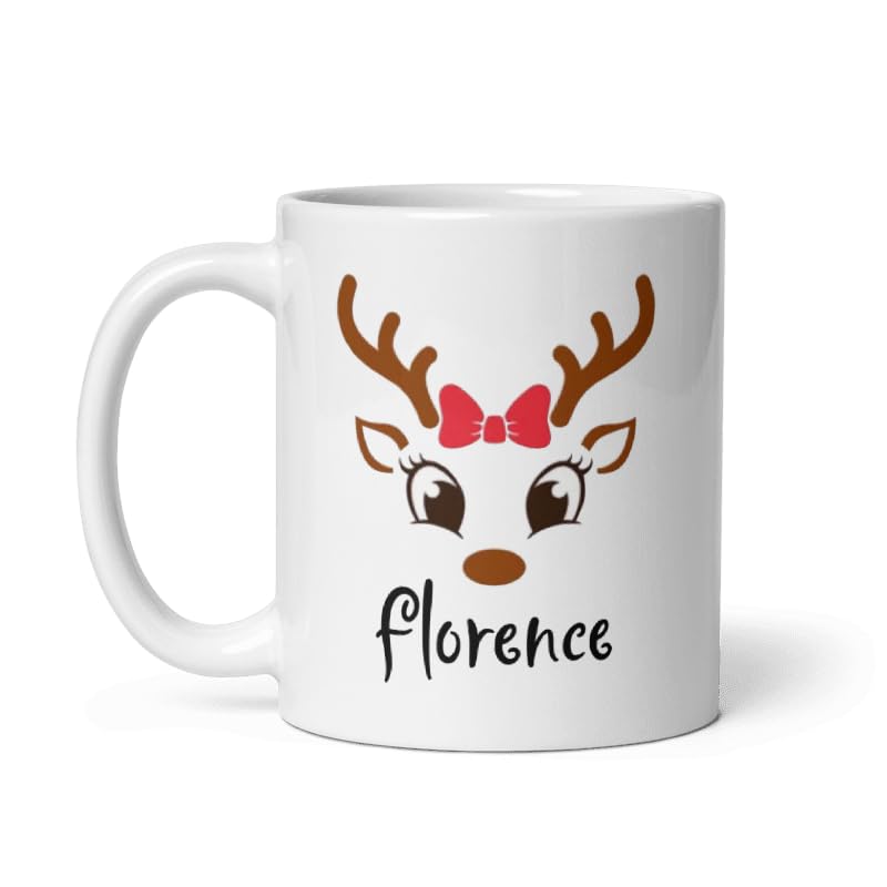 Custom Coffee Tea Mug Gifts Personalized Christmas Design Ceramic Mugs with Name And Photo Customized Xmas Cups Gifts for Holiday All Family Gathering Tea Cup White Coffee Mug 11oz