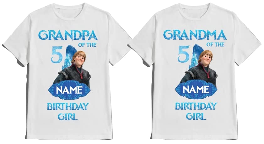 Birthday Girl Shirt Elsa Custom Anna Family Olaf Matching T-shirts