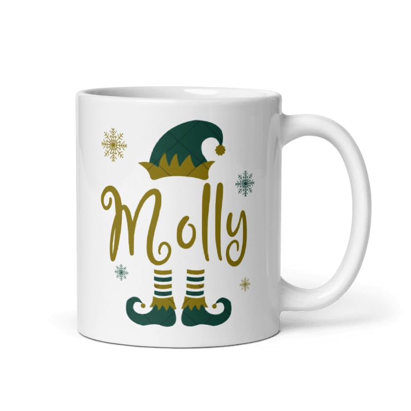 Custom Fireplace Coffee Mug Cup Gifts Personalized Christmas Design Ceramic Mugs with Name And Photo Customized Xmas Cups Gifts for Holiday All Family Gathering Tea Cup White Coffee Mug 11oz
