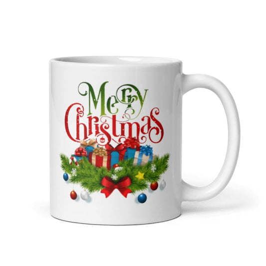 Custom Fireplace Coffee Cup Gifts Personalized Christmas Design Ceramic Mugs with Name And Photo Customized Xmas Cups Gifts for Holiday All Family Gathering Tea Cup White Coffee Mug 11oz