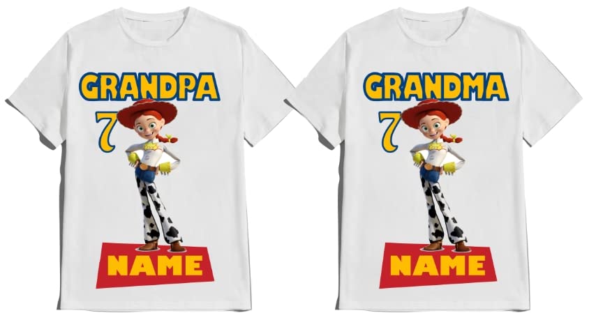 Custom Birthday Shirt Toy Family Matching Story T-shirts