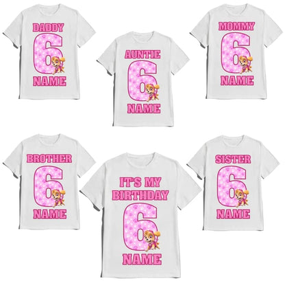 Birthday Boy Shirt Family Matching Shirts Dogs