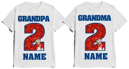 Birthday Boy Shirt Custom Family Matching Shirts Dogs