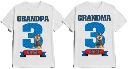 Birthday Shirt Boy Family Matching Shirts Dogs