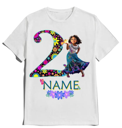Encanto Birthday Shirt Girl Custom Family Matching Tees