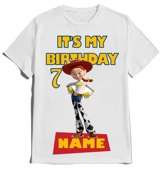 Custom Birthday Shirt Toy Family Matching Story T-shirts