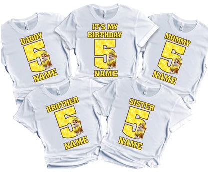 Birthday Boy Shirt Family Matching Custom Shirts Dogs