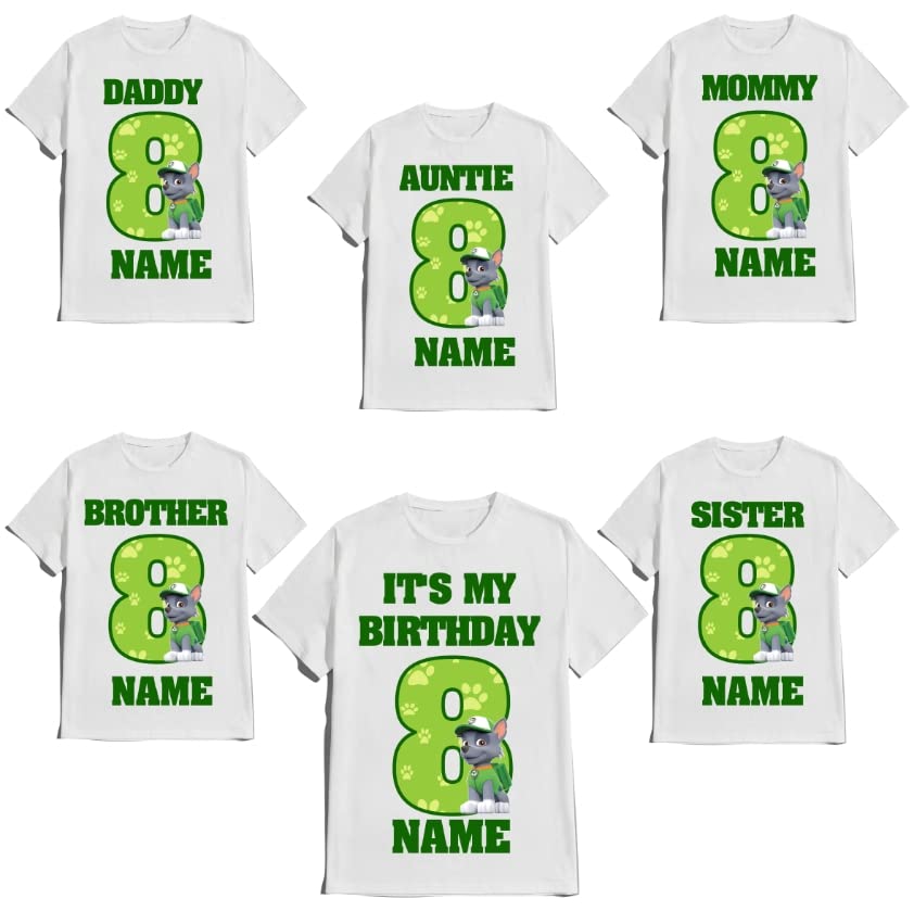 Birthday Boy Shirt Custom Family Matching Shirts Dogs