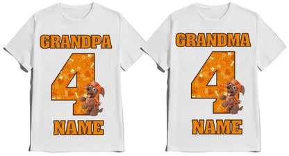 Birthday Boy Shirt Family Matching Custom Shirts Dogs