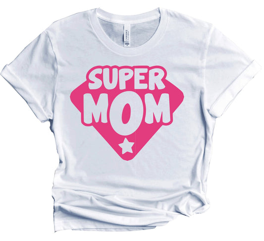 Mother's Day Shirt Matching Mama T-shirt Mother Mommy Super Mom Mothersday Tees Momy Tee Party